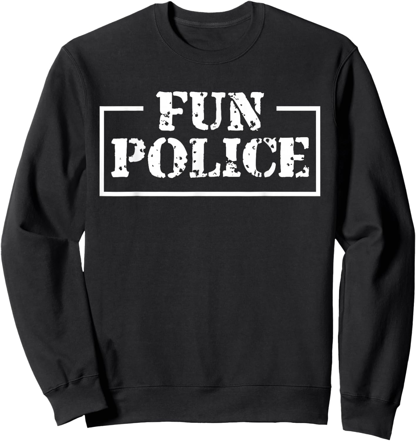 Dance Chaperone Fun Police For Dancing Sheriff State Cop Sweatshirt - Sweatshirt | Black