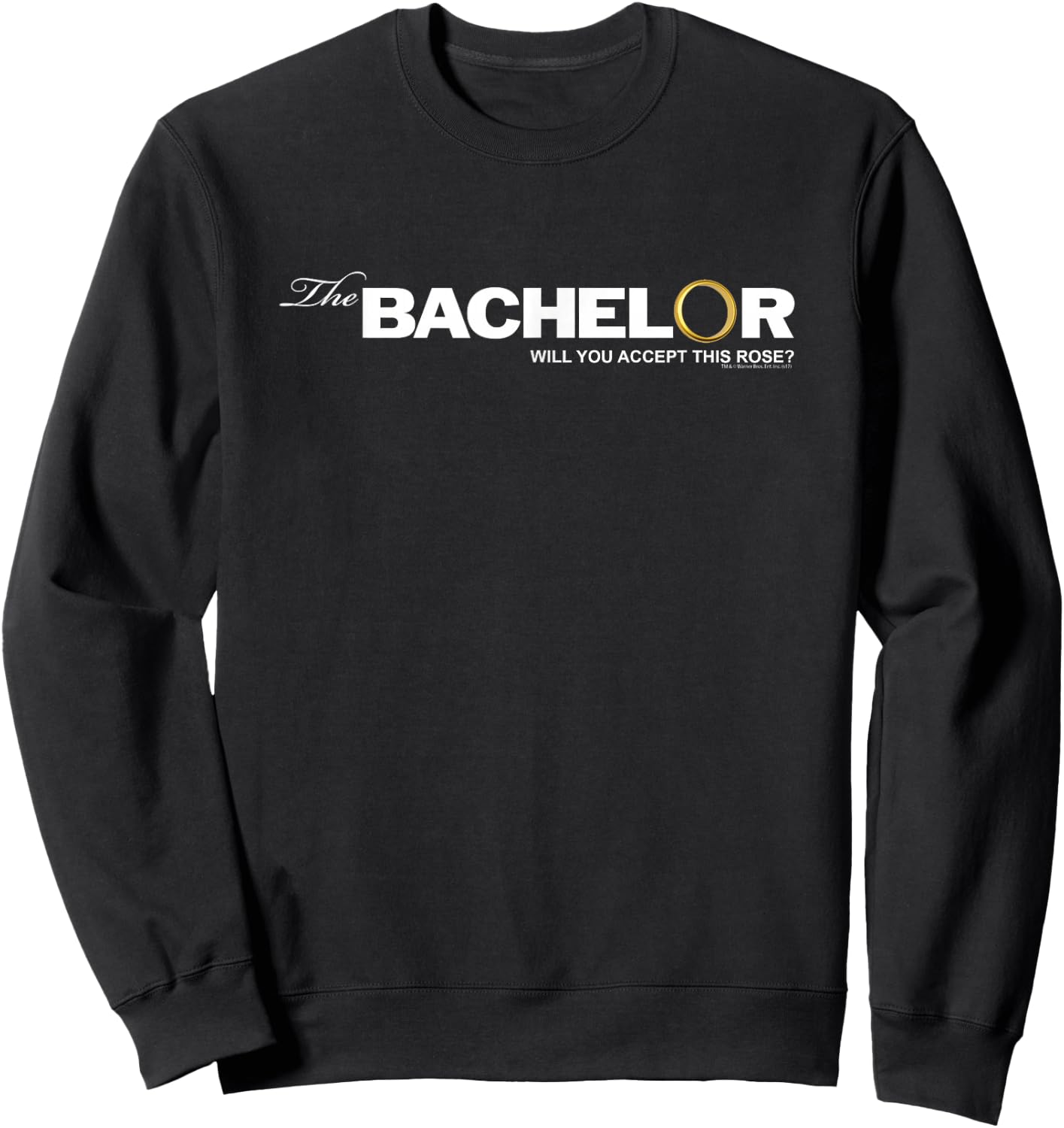 The Bachelor Logo Sweatshirt - Sweatshirt | Black
