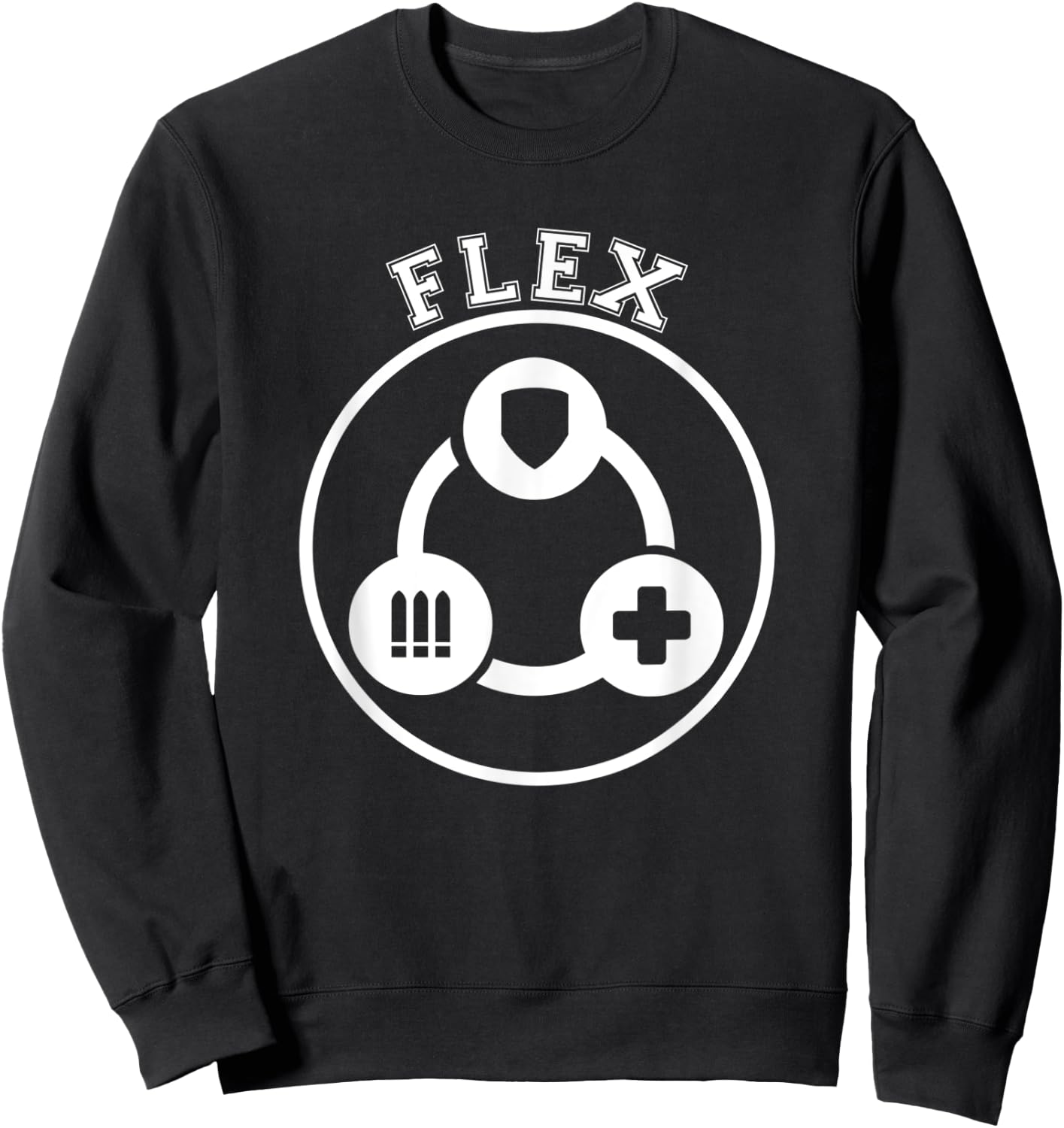 Flex Role First Person Shooter (FPS) Sweatshirt - Sweatshirt | Black