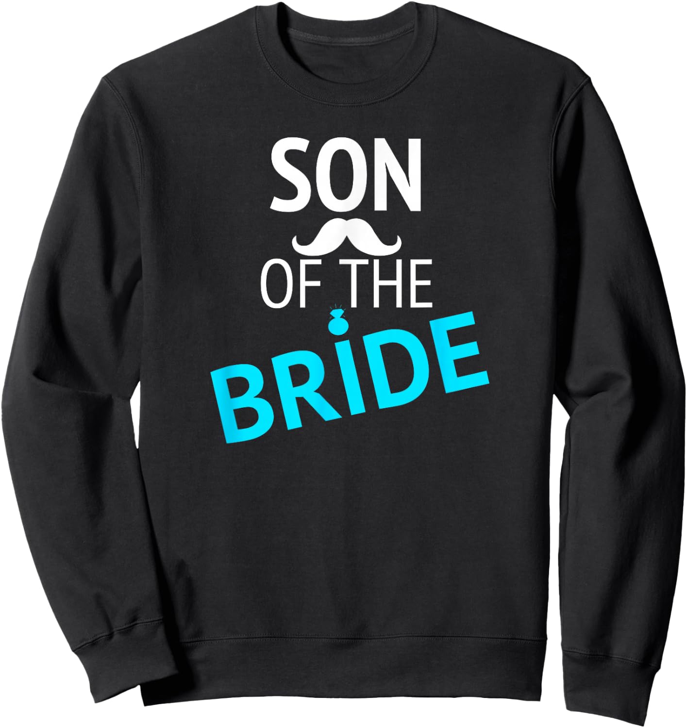 Son of the Bride Wedding shirt Son Gift Men Boy Sweatshirt - Sweatshirt | Black