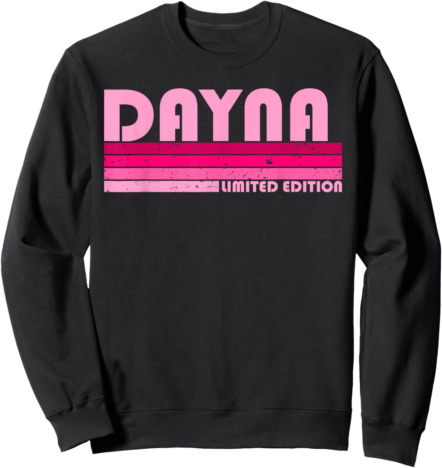 DAYNA Name Personalized Retro Vintage 80s 90s Birthday Sweatshirt - Sweatshirt | Black