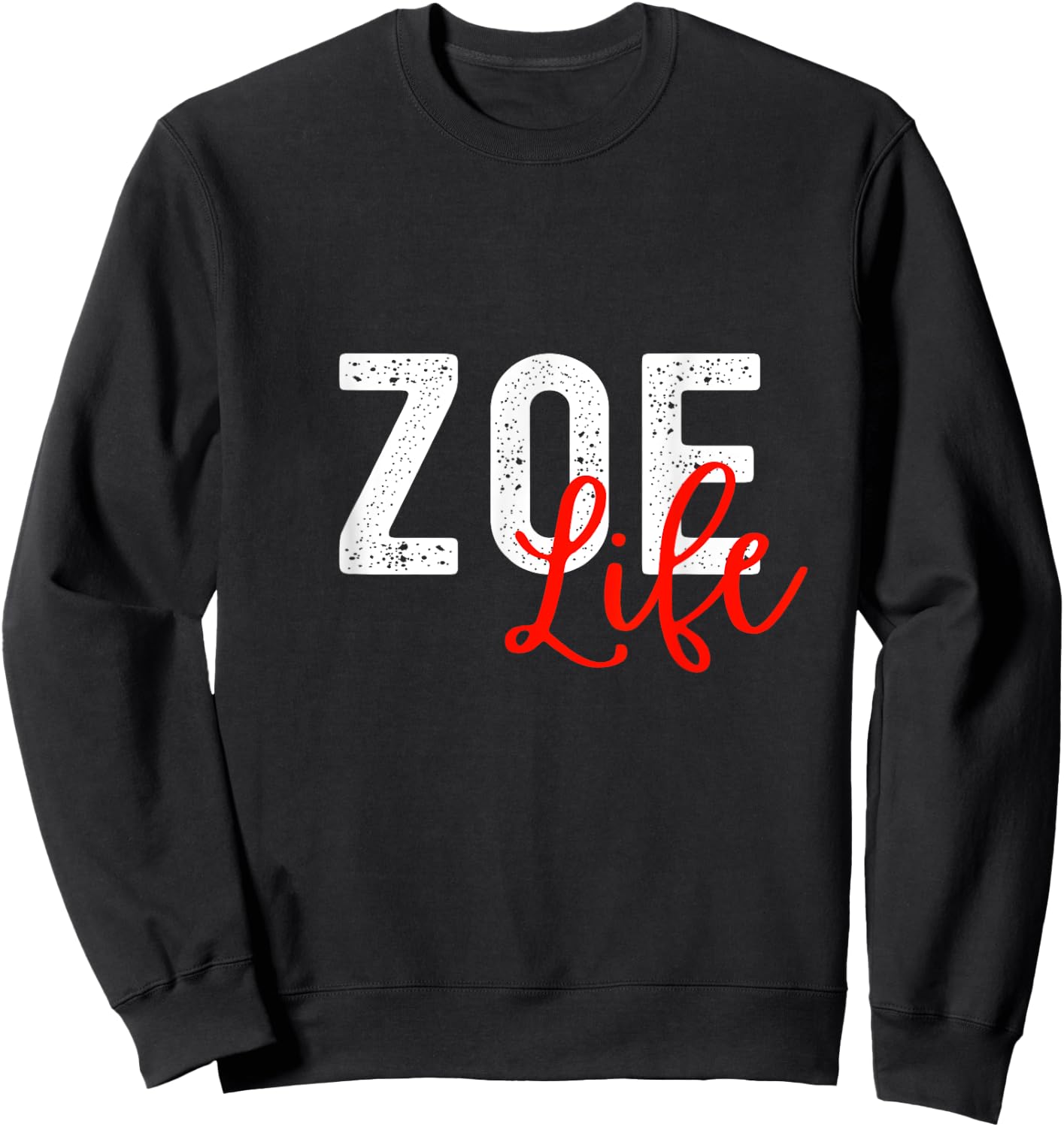 Zoe Life Sweatshirt - Sweatshirt | Black