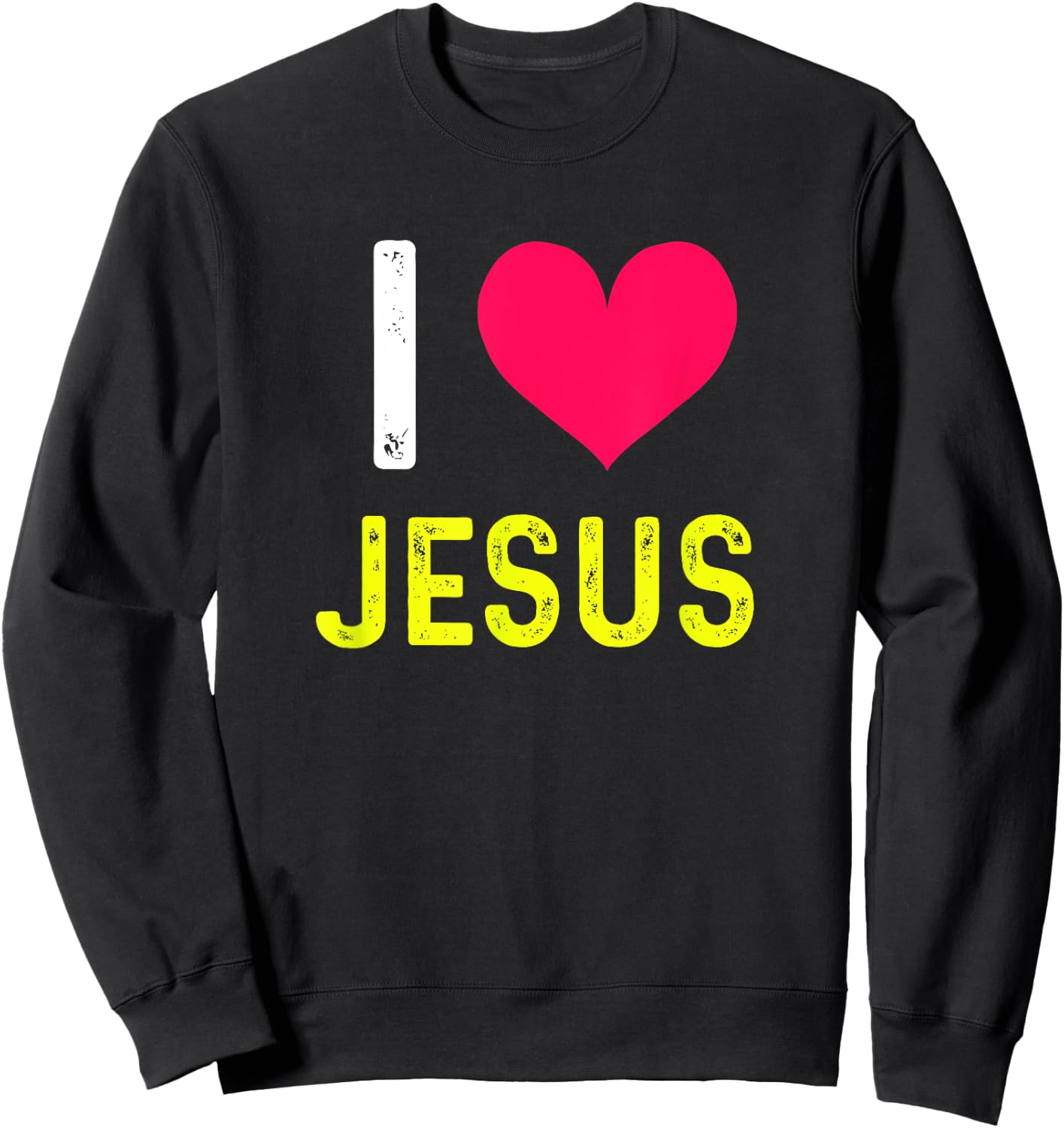 Christian, God and Jesus Christ Lover Sweatshirt - Sweatshirt | Black