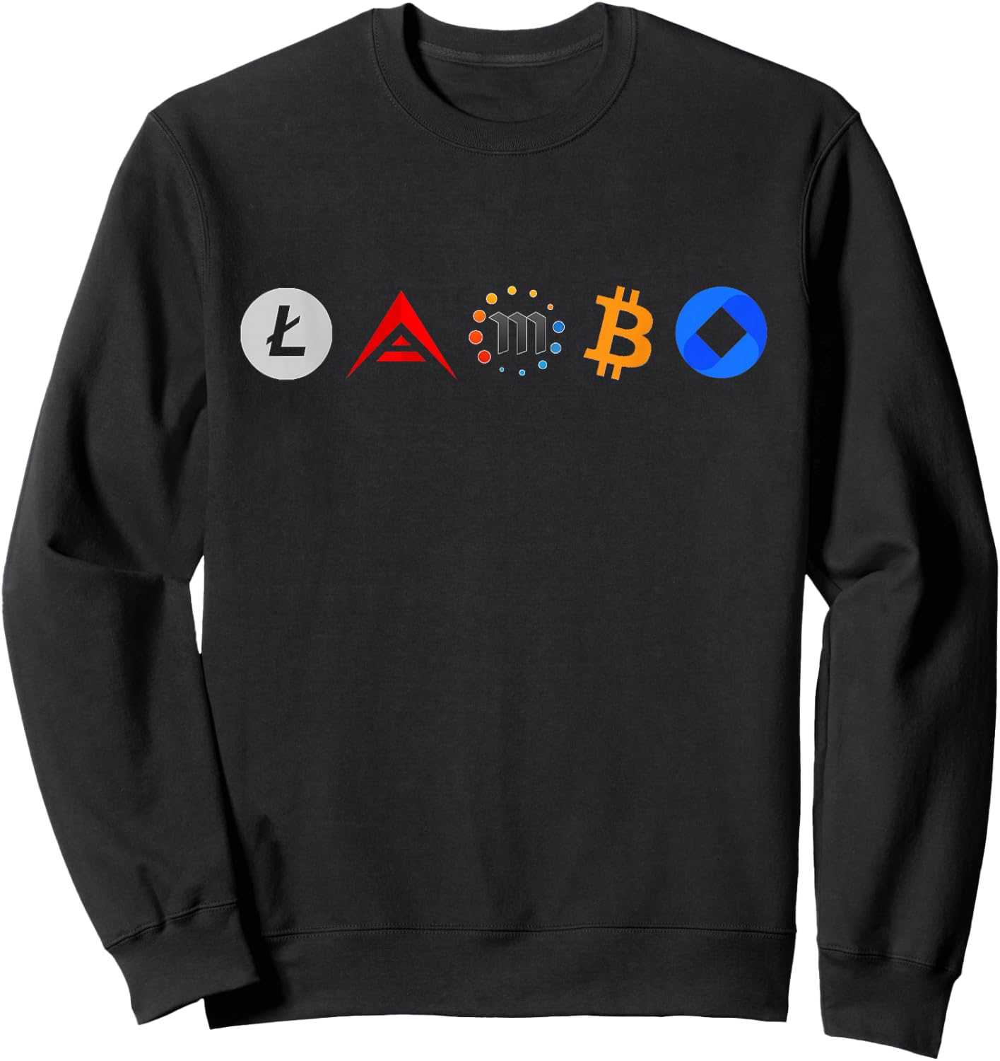 How To Spell Lambo Crypto Shirt Blockchain Revolution Sweatshirt - Sweatshirt | Black