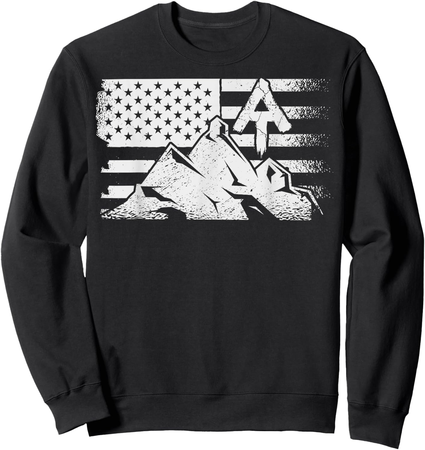 Appalachian Trail Hiking, Appalachian Mountains Sweatshirt - Sweatshirt | Black