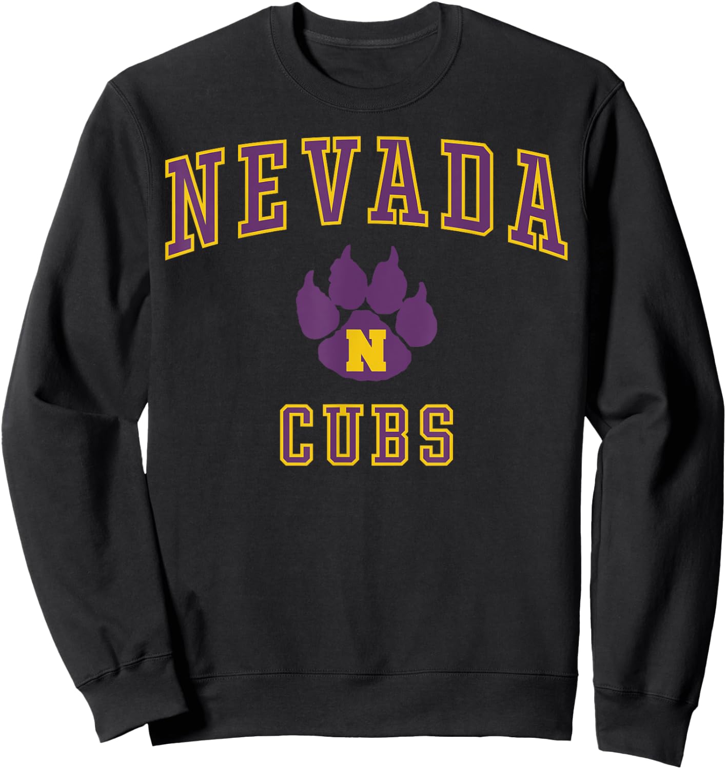 Nevada High School Cubs C1 Sweatshirt - Sweatshirt | Black