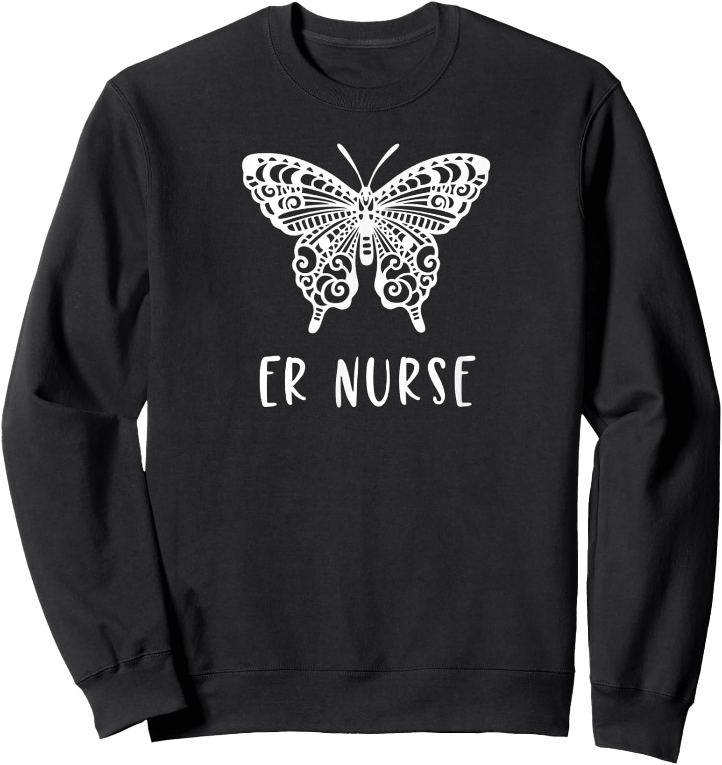 ER Nurse Nursing RN Nurse Practitioner Emergency Room Sweatshirt - Sweatshirt | Black