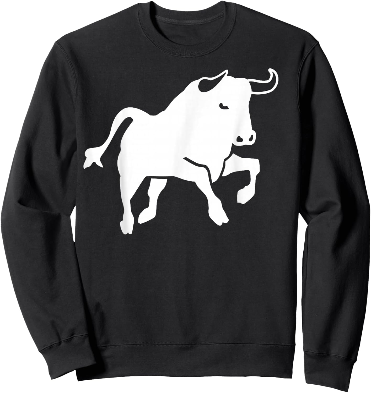 Running bull Sweatshirt - Sweatshirt | Black