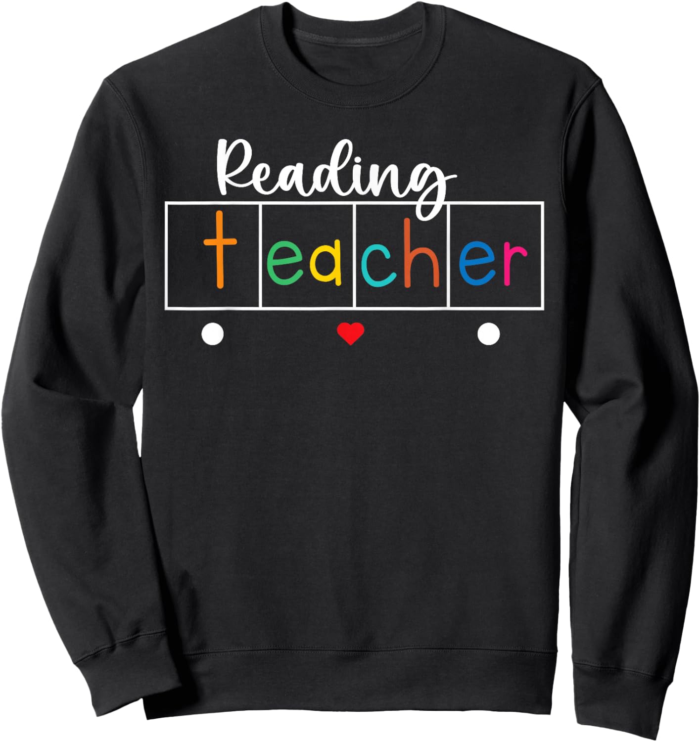 Science Of Reading funny Reading Teacher Sweatshirt - Sweatshirt | Black