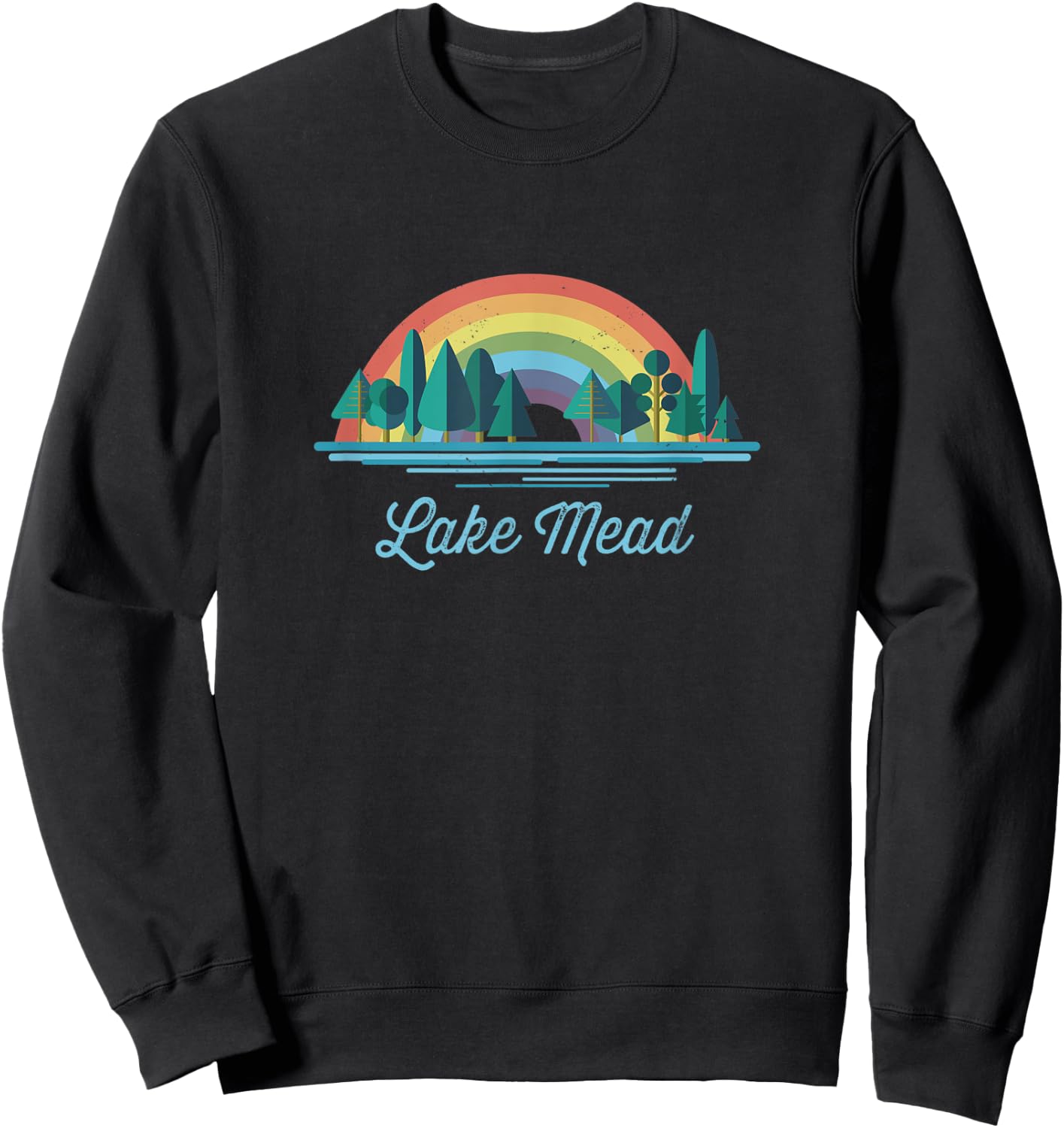 Lake Mead - Rainbow Lake Souvenir Sweatshirt - Sweatshirt | Black