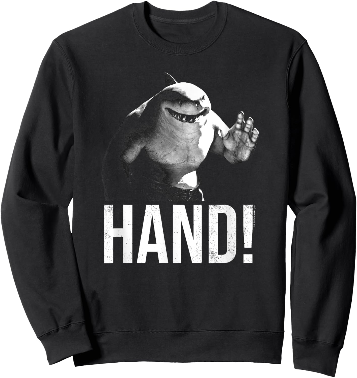 The Suicide Squad Hand Shark Sweatshirt - Sweatshirt | Black