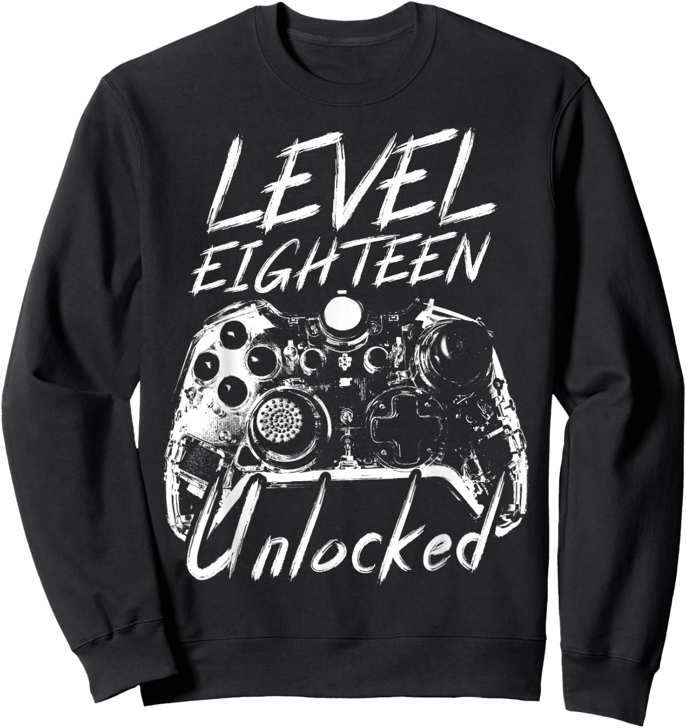 18th Birthday Gift 18 Year Old Gifts 18th Birthday Sweatshirt - Sweatshirt | Black