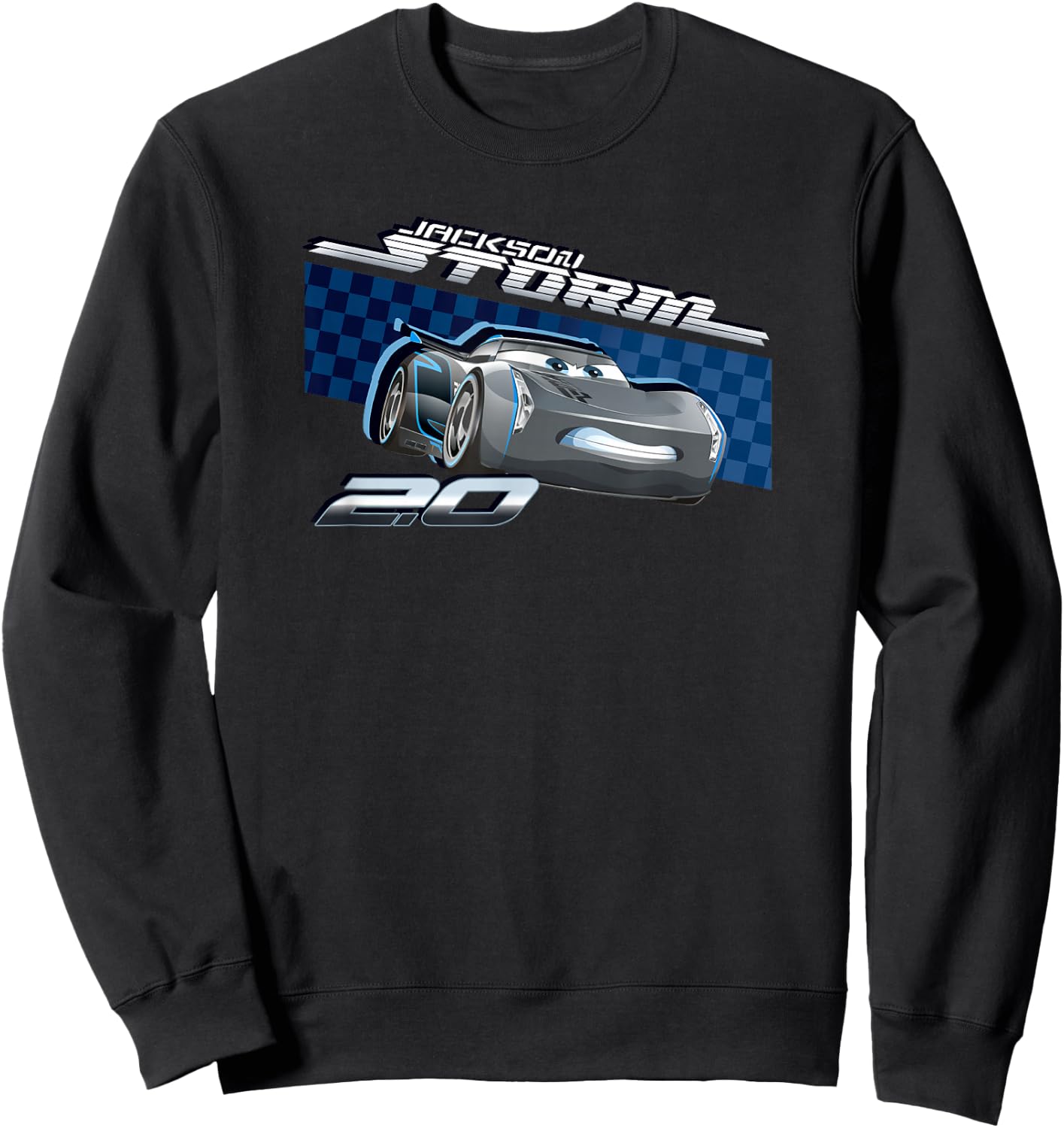Disney Pixar Cars Jackson Storm 2.0 Sweatshirt - Sweatshirt | Black