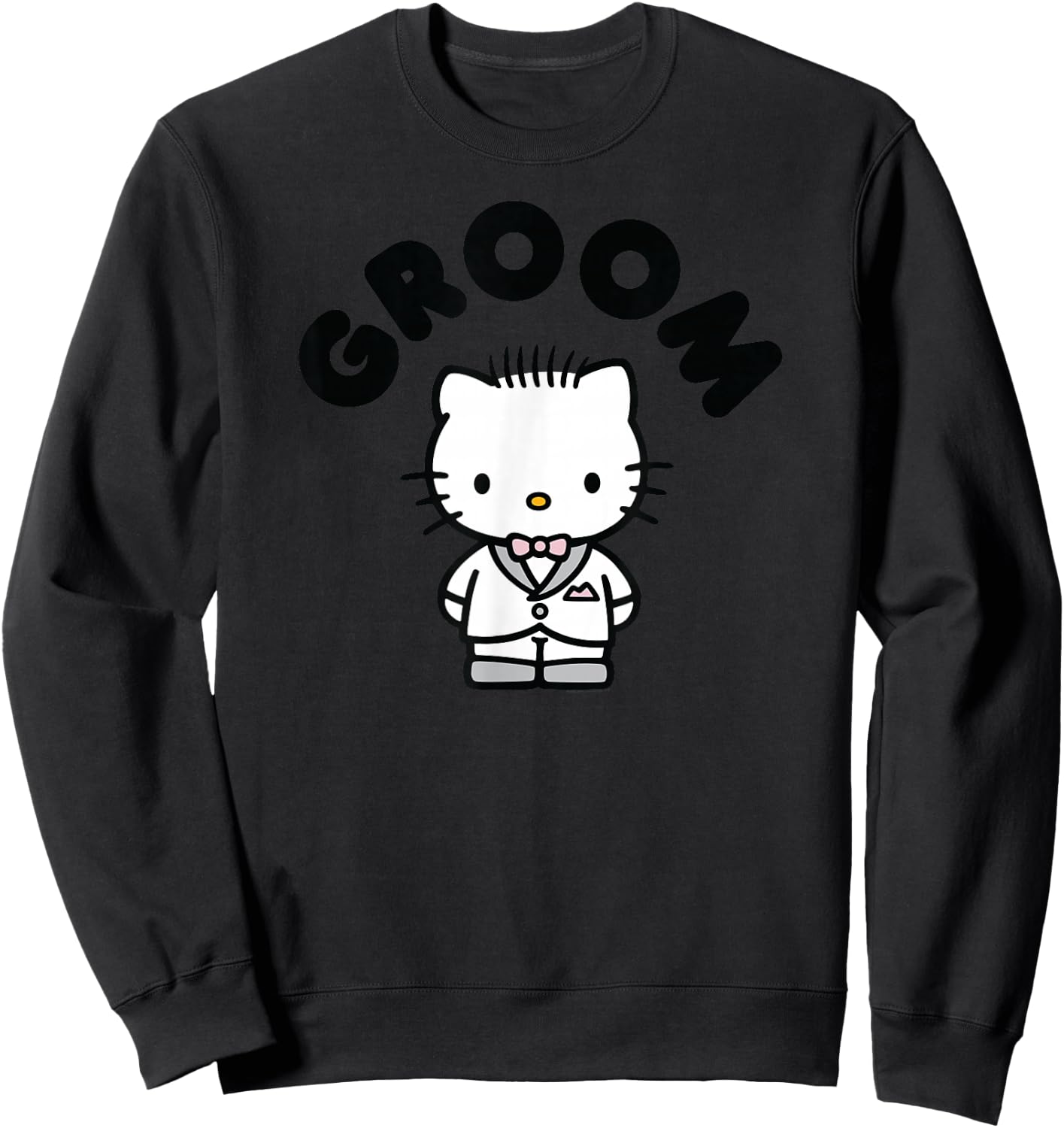 Dear Daniel Groom Wedding Sweatshirt - Sweatshirt | Black