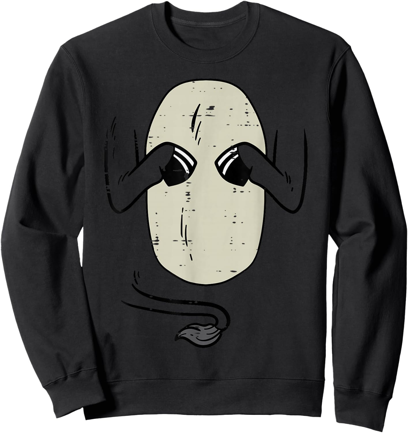Donkey Body Costume Funny Halloween Animal Men Women Kids Sweatshirt - Sweatshirt | Black