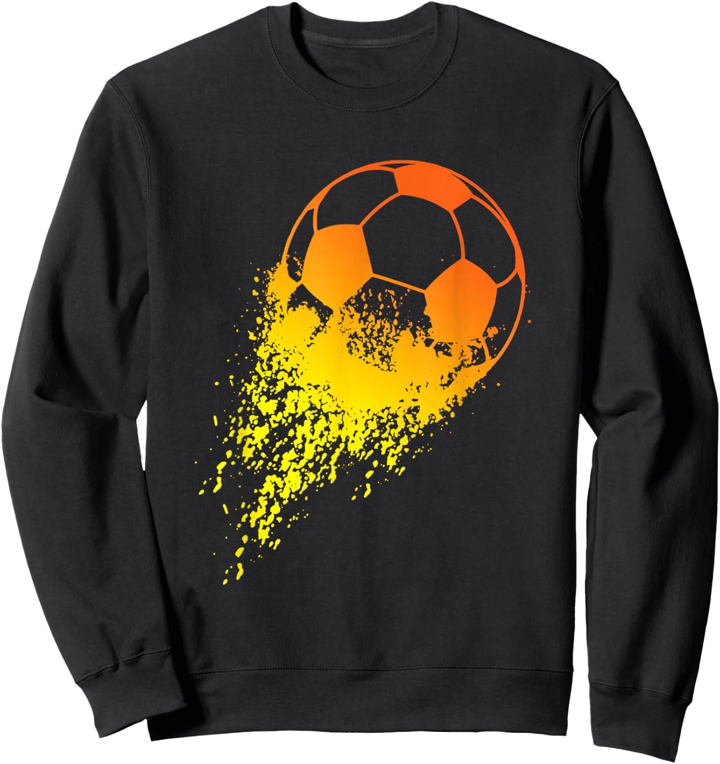 Soccer Player Sports Vintage Men Boys Soccer Sweatshirt - Sweatshirt | Black