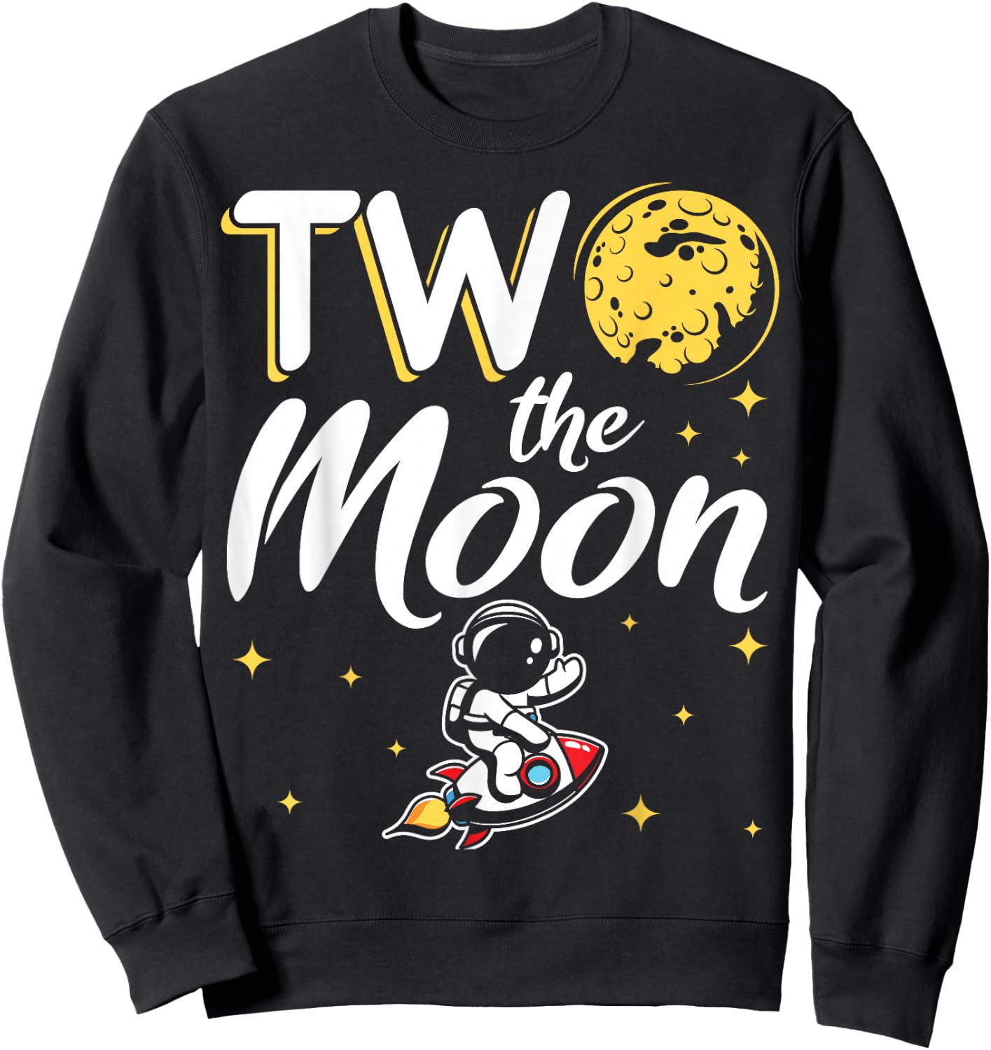 Two Room Two The Moon 2 Sweatshirt - Sweatshirt | Black