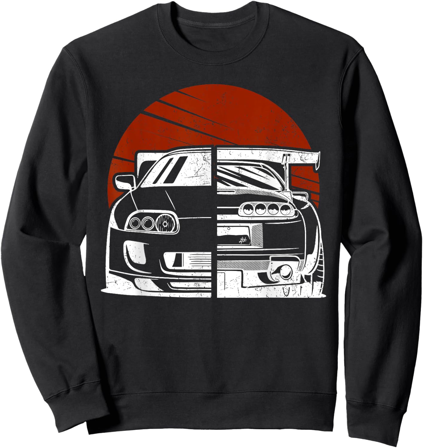 JDM Japan Motorsport Tuning Car Legend 90s Sweatshirt - Sweatshirt | Black