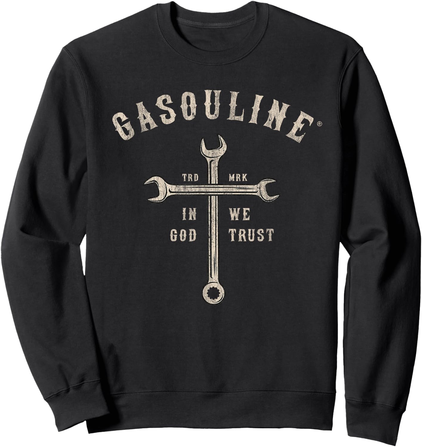 Christian Mechanic Religious Workshop Sweatshirt - Sweatshirt | Black