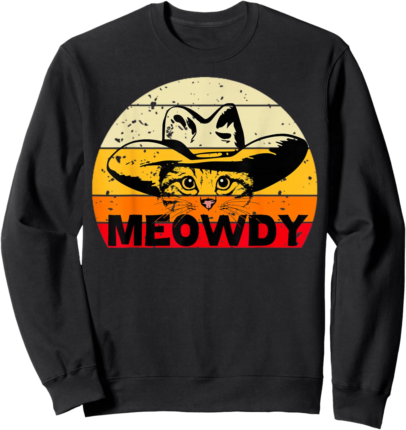 Meowdy Sweatshirt - Sweatshirt | Black