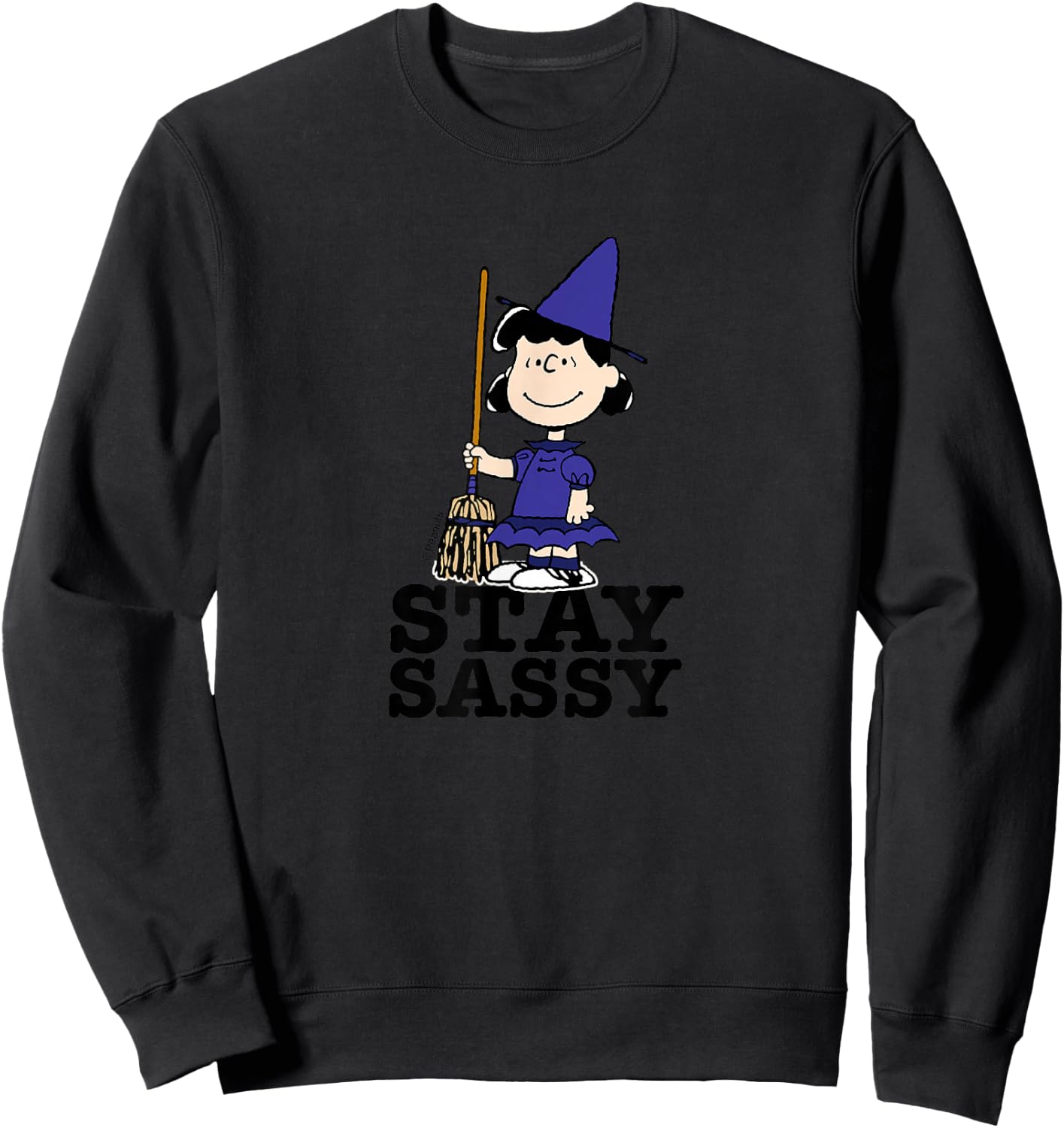 Peanuts - Halloween - Lucy Stay Sassy Sweatshirt - Sweatshirt | Black