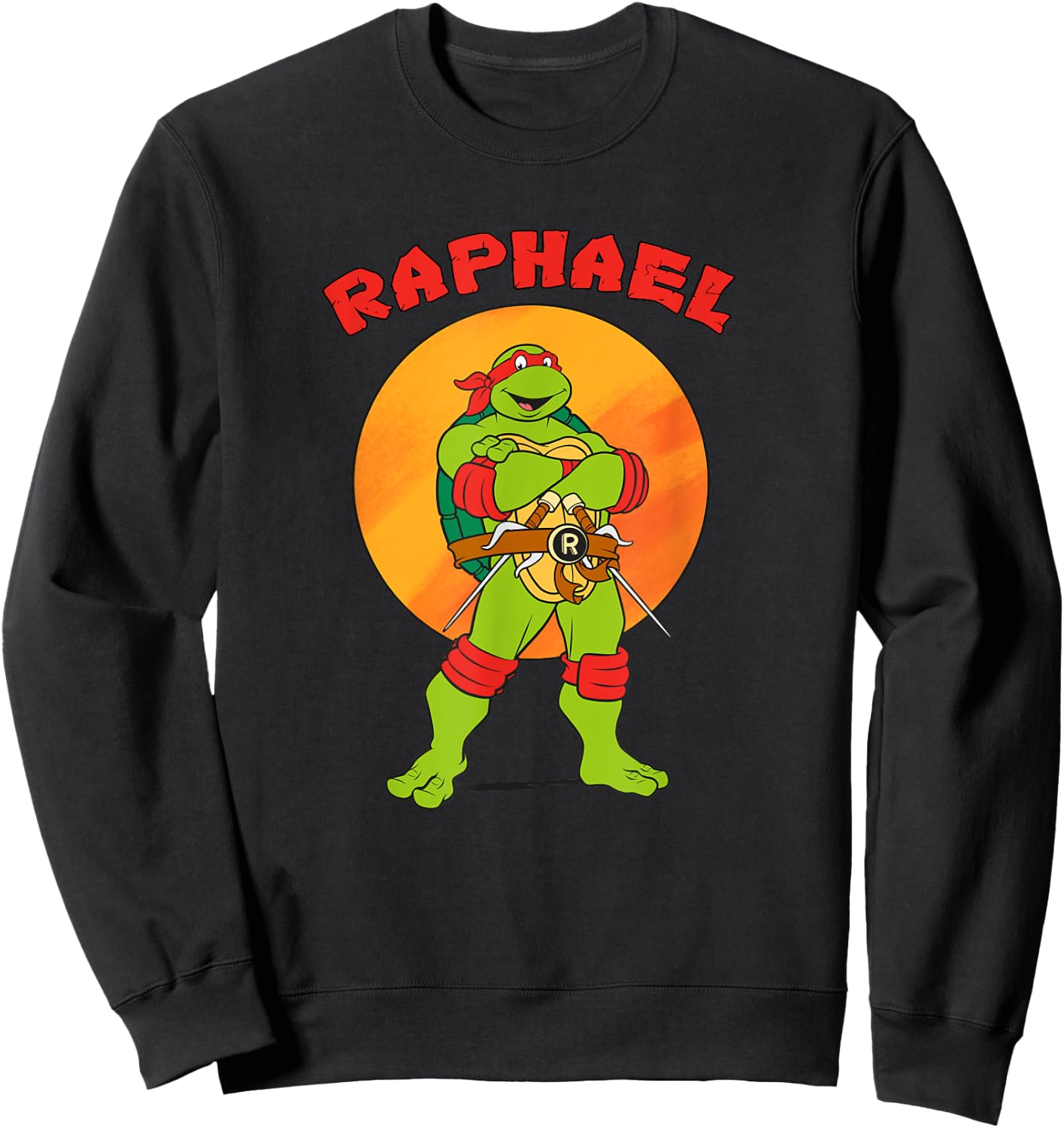 Mademark x Teenage Mutant Ninja Turtles - Raphael Standing Tall Sweatshirt - Sweatshirt | Black