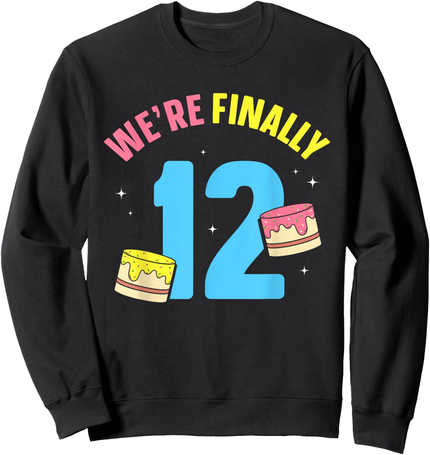Wir Sind Endlich 12th Birthday Zwilling Gemini Sweatshirt - Sweatshirt | Black