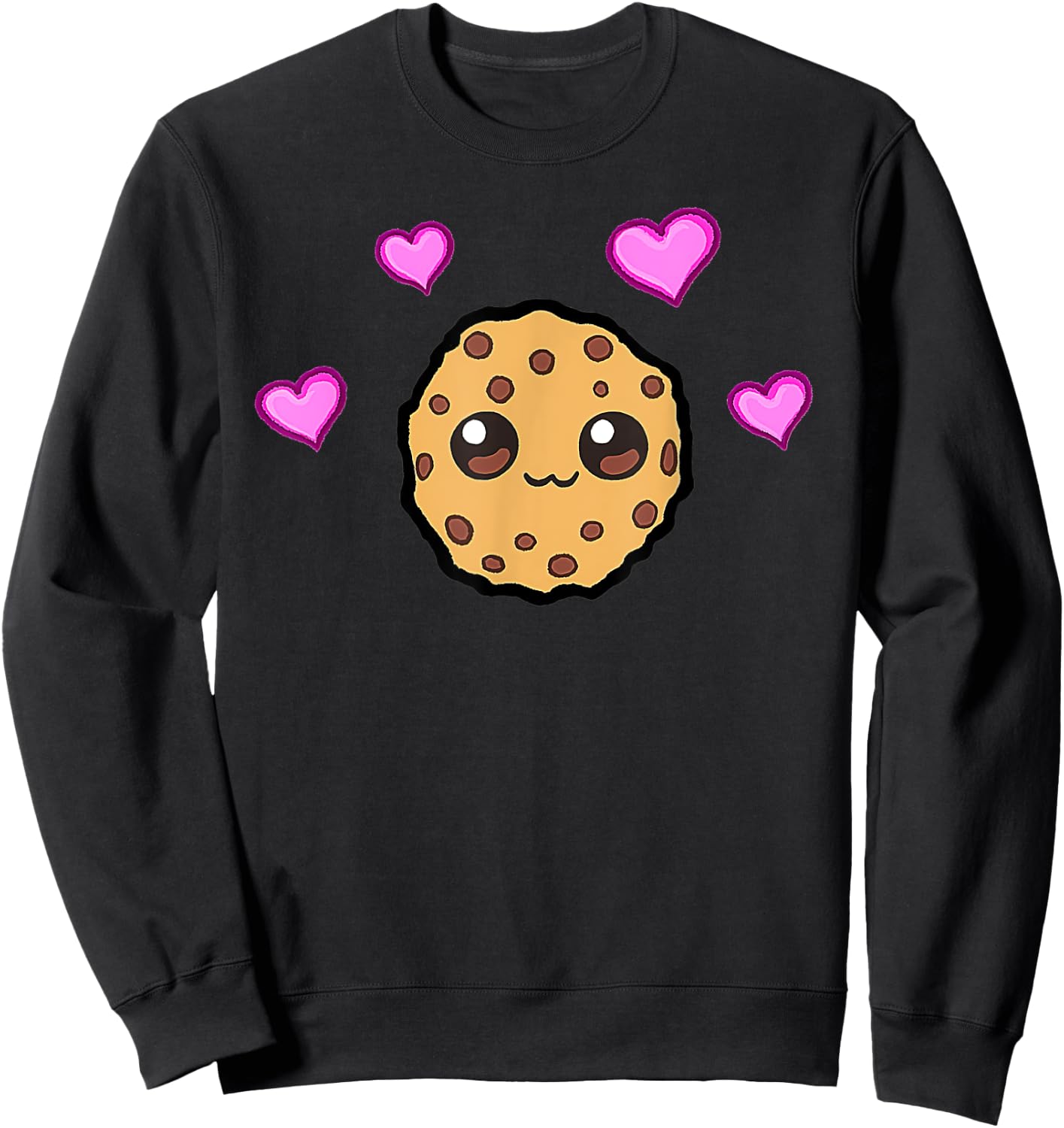 Gaming For Game With Cookie C Style Fan Art Sweatshirt - Sweatshirt | Black
