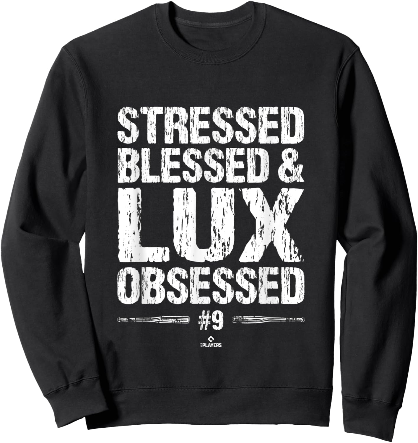 Lux Obsessed Gavin Lux MLBPA Baseball Player Funny Sweatshirt - Sweatshirt | Black