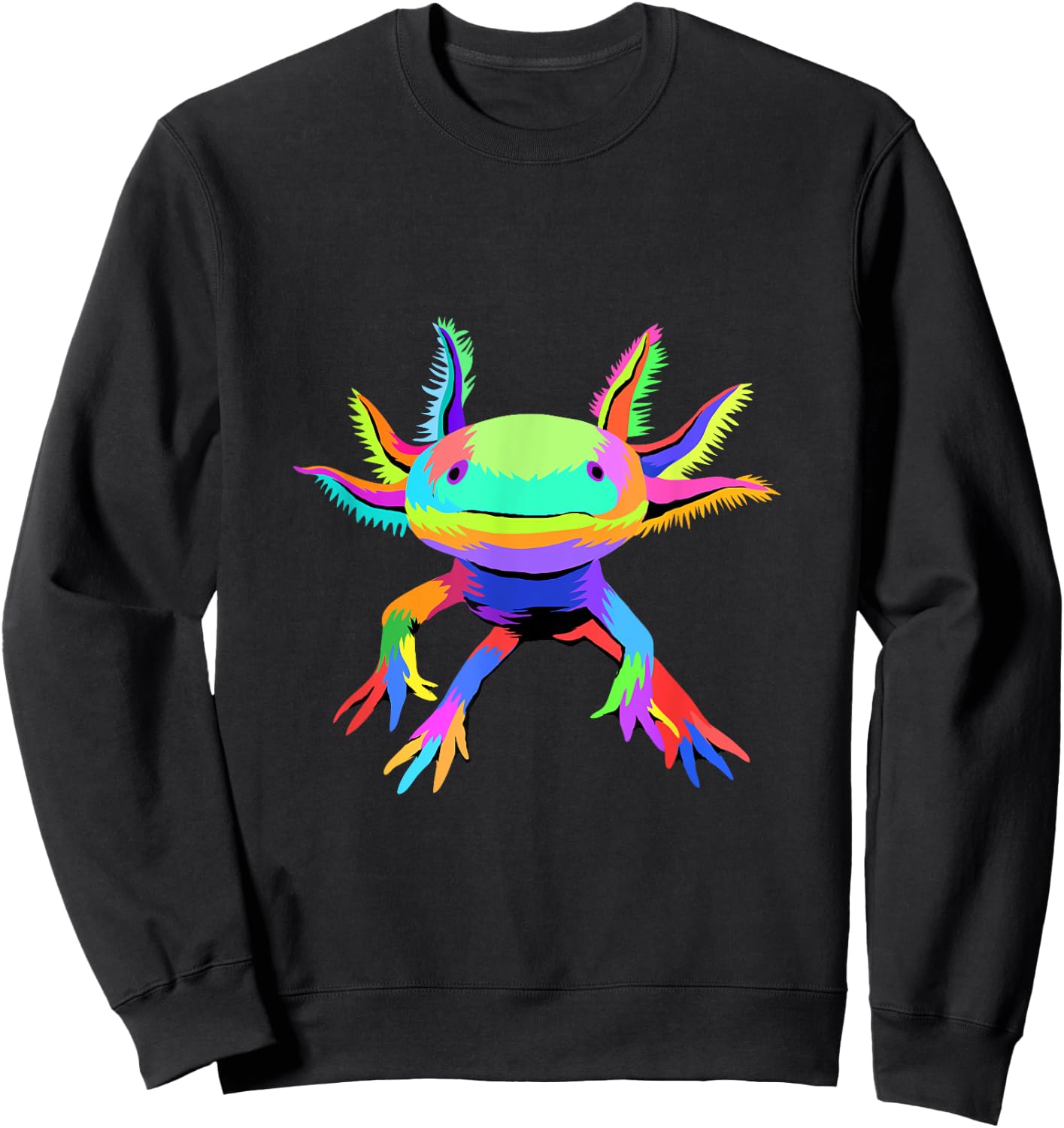 Axolotl Pop Art Axolotl Animal Axolotl Lover Sweatshirt - Sweatshirt | Black
