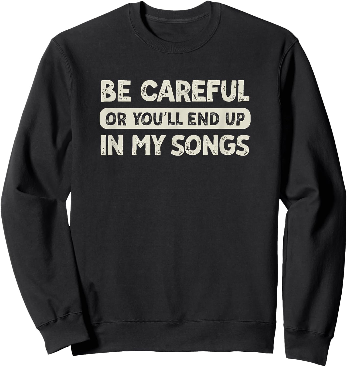 Record Producer Musician Music Singer Songwriter Songwriting Sweatshirt - Sweatshirt | Black
