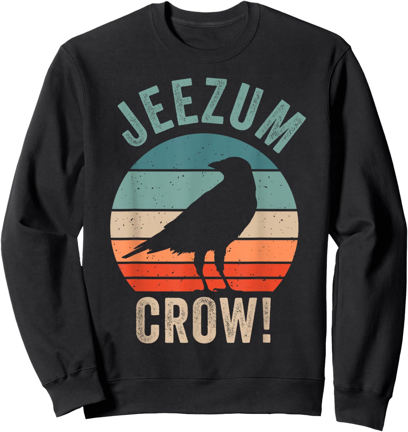 Jeezum Crow Vermont Raven Sweatshirt - Sweatshirt | Black