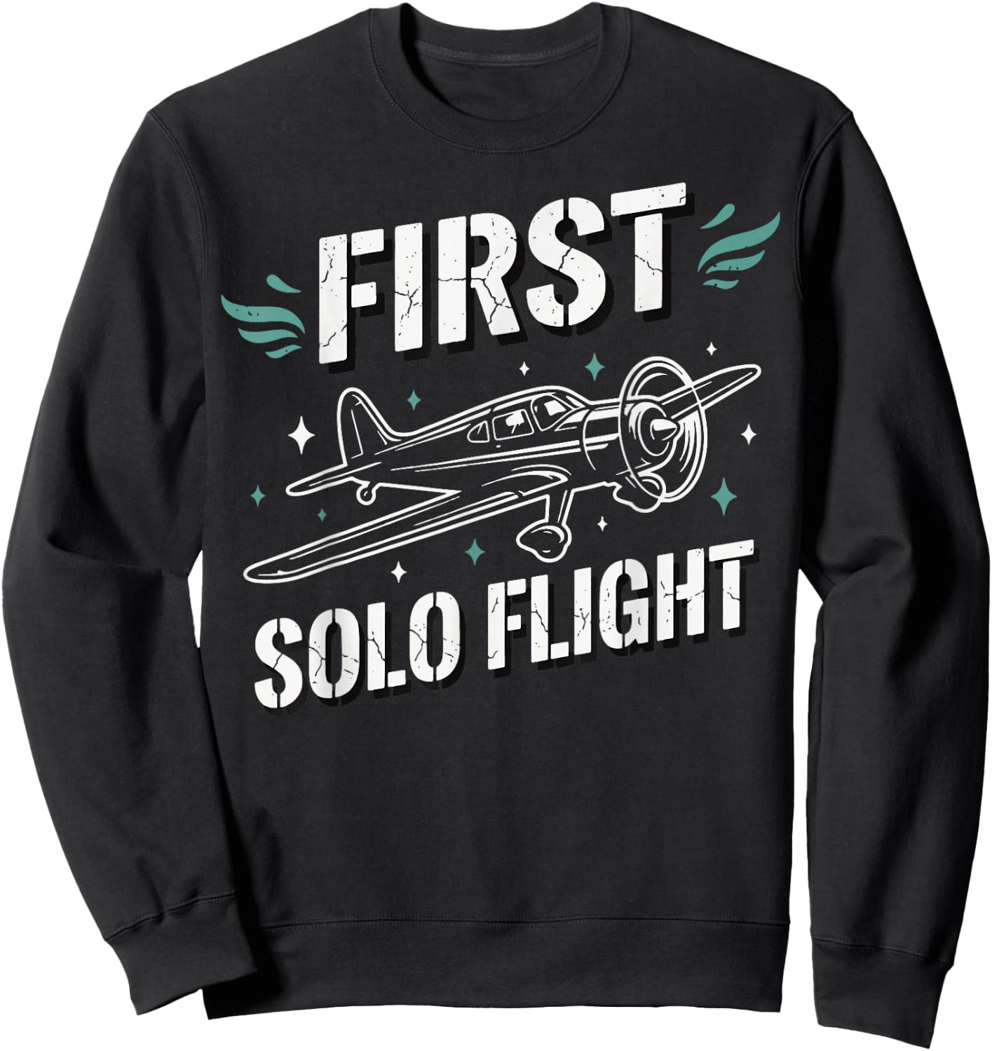 First Solo Flight Sweatshirt - Sweatshirt | Black