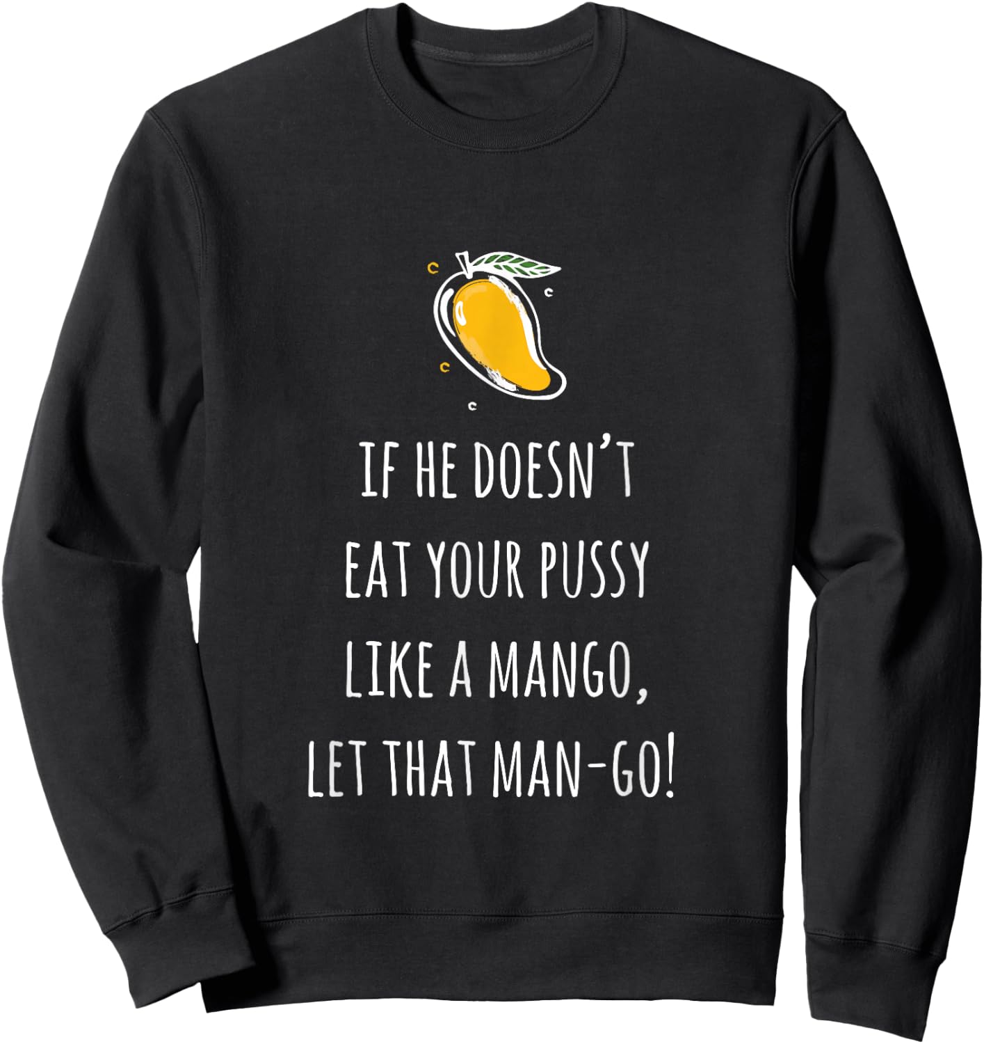 Esse Pussy Funny Adult Humour Sex Sweatshirt - Sweatshirt | Black