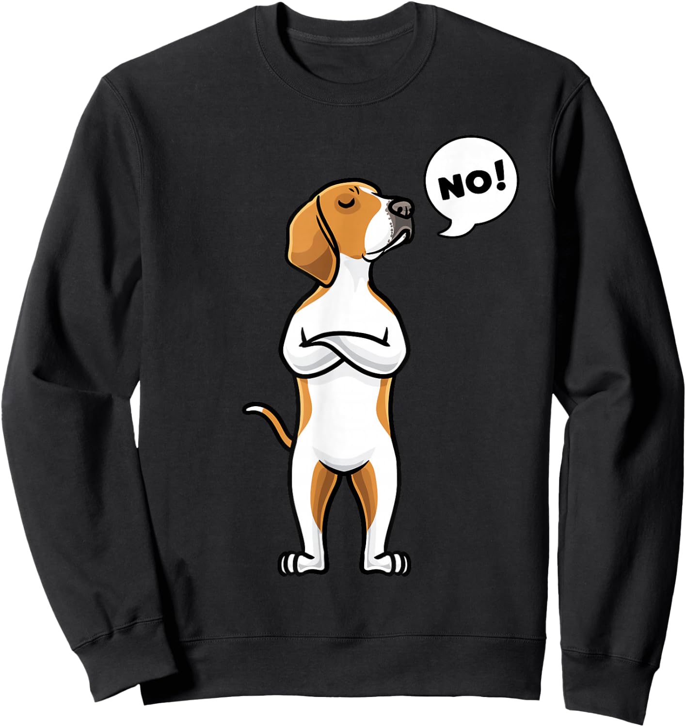 Sturer American Foxhound Dog Sweatshirt - Sweatshirt | Black