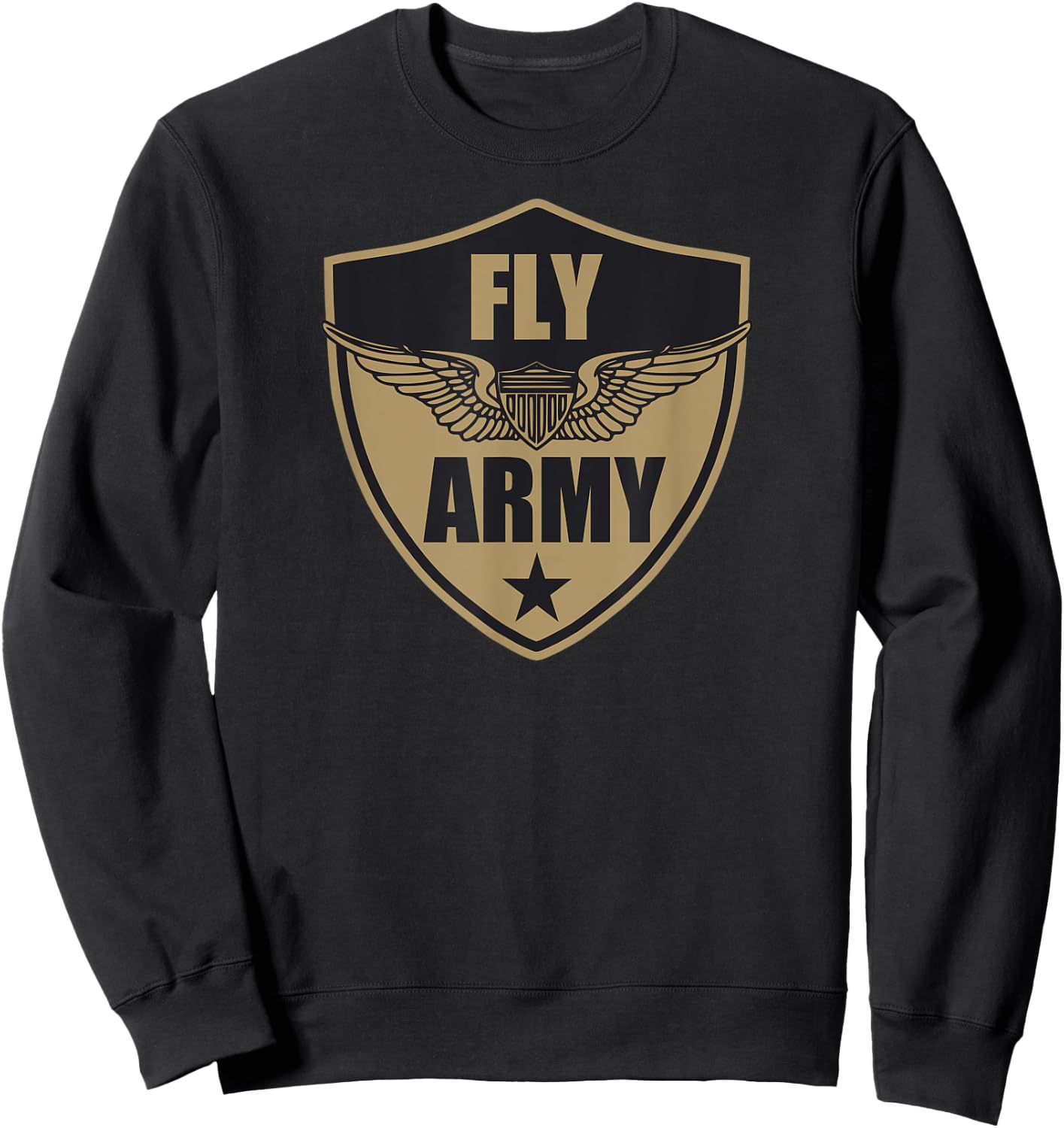 Fly Army Sweatshirt - Sweatshirt | Black