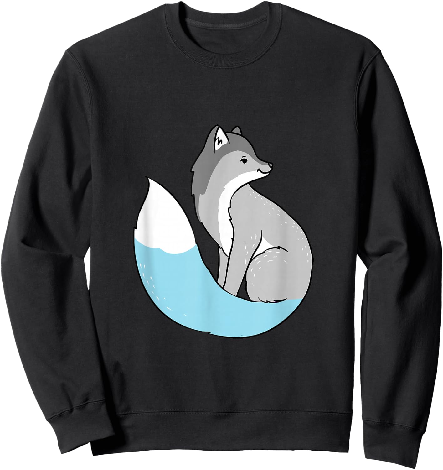 Demiboy Fox Demiboy Pride Sweatshirt - Sweatshirt | Black