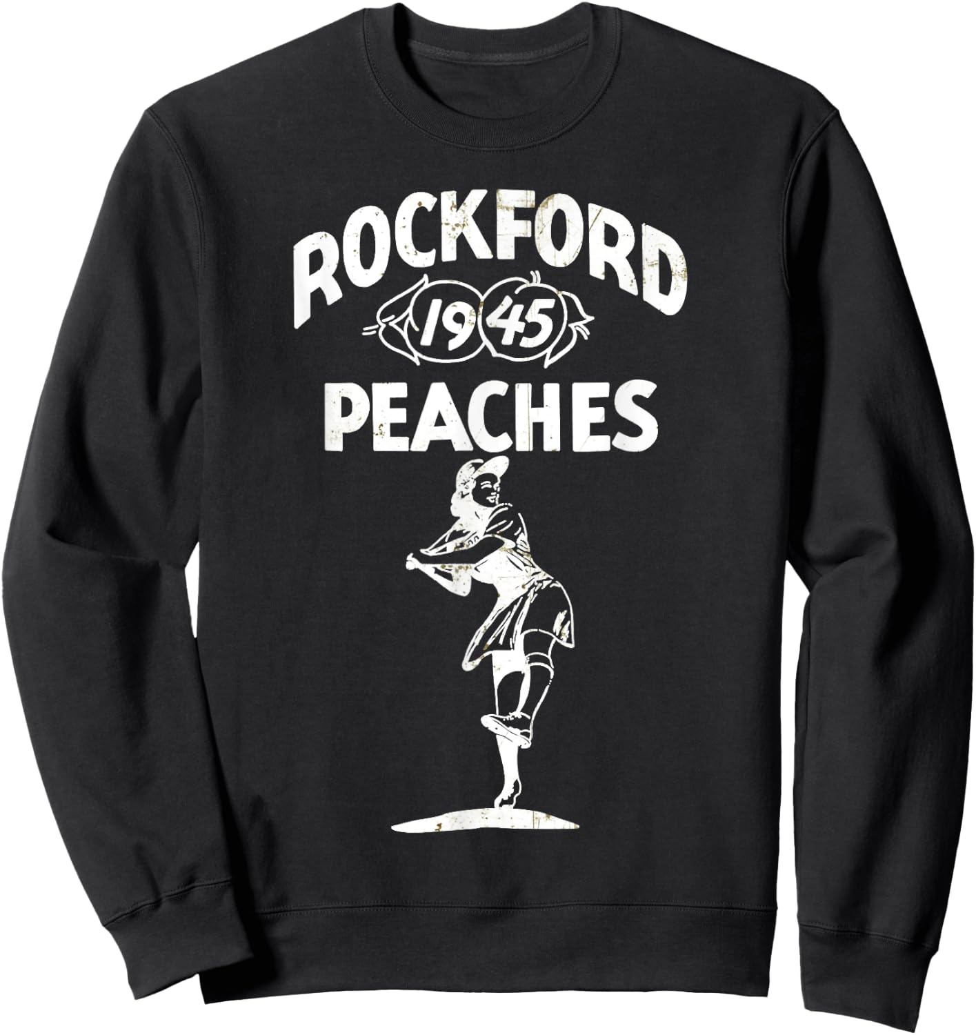 Vintage Rockford Peaches Promo Sweatshirt - Sweatshirt | Black