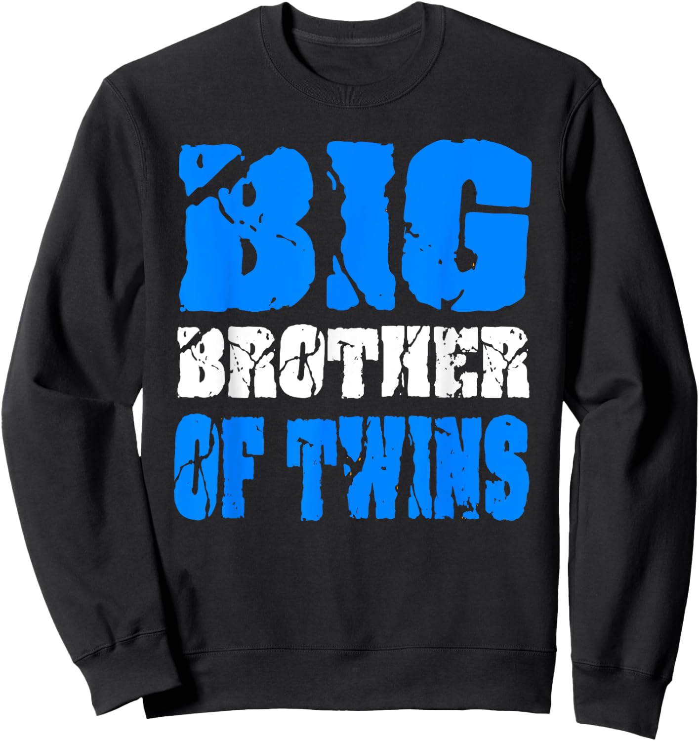 Big Brother of Twins Announcement Sweatshirt - Sweatshirt | Black