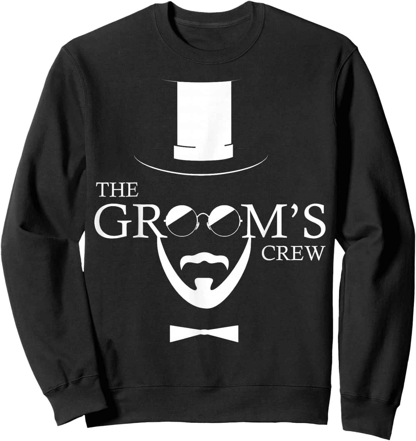 The Groom´s Crew Wedding Sweatshirt - Sweatshirt | Black