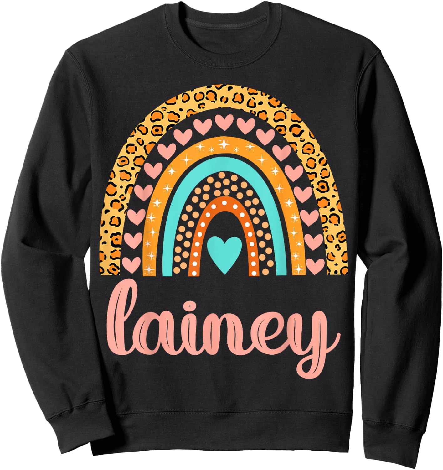 Lainey Lainey Name Birthday Shirt Gift Sweatshirt - Sweatshirt | Black