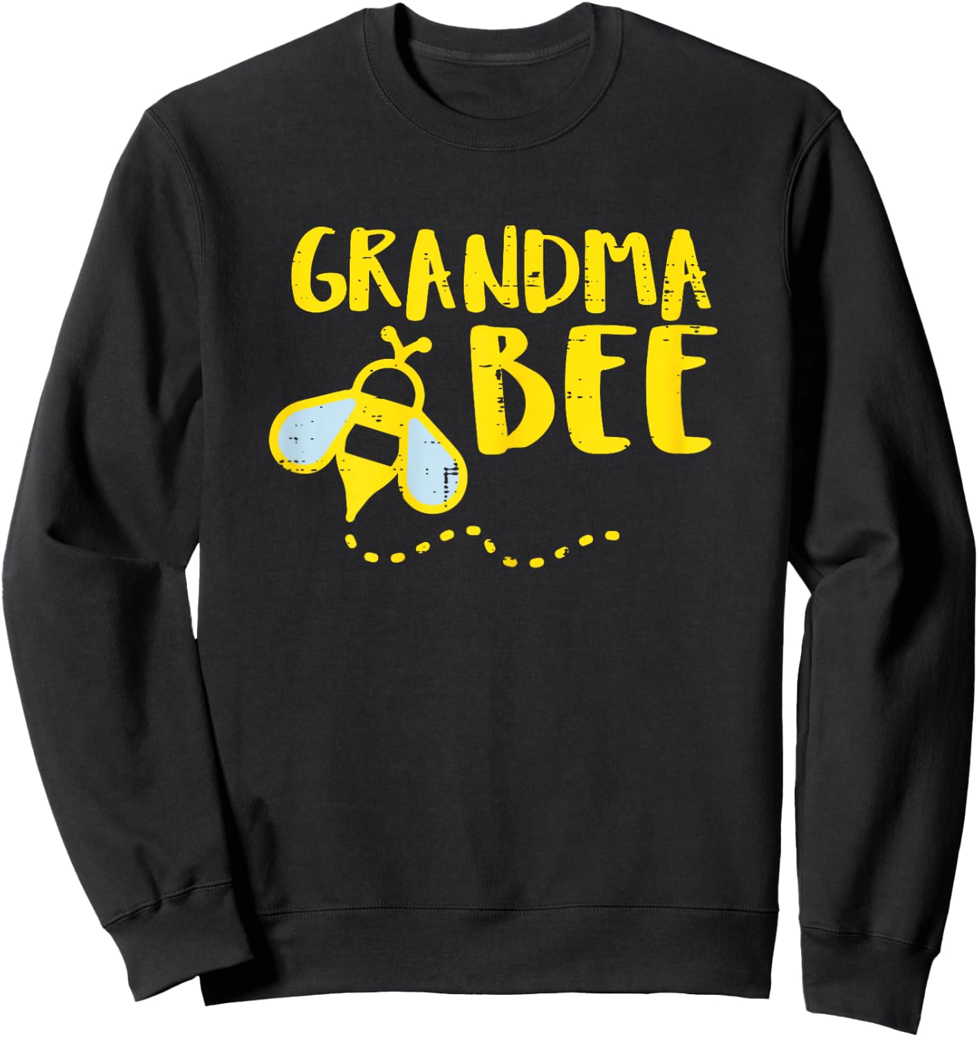 Grandma Bee Family Matching Nana Mimi Granny Women Sweatshirt - Sweatshirt | Black