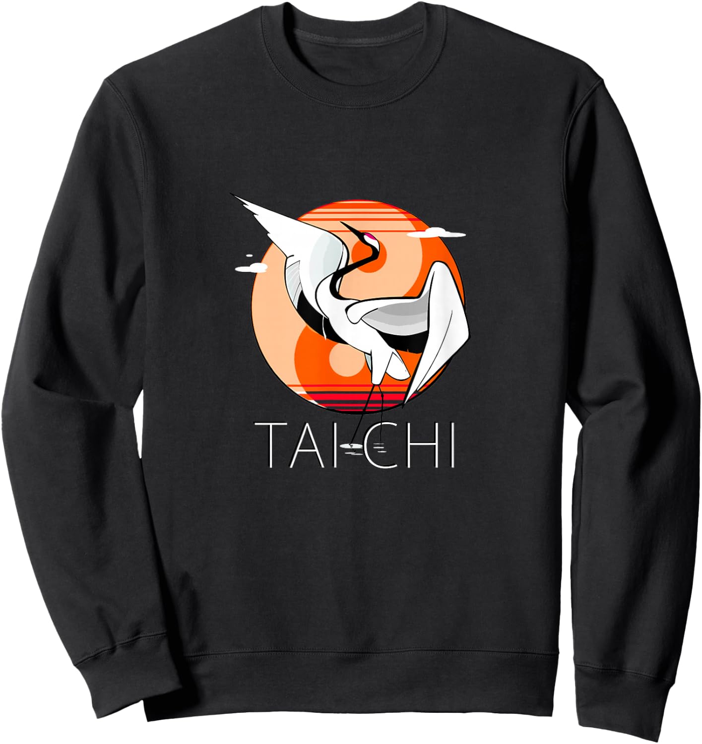 Tai Chi - Yin Yang, Elegance Sweatshirt - Sweatshirt | Black