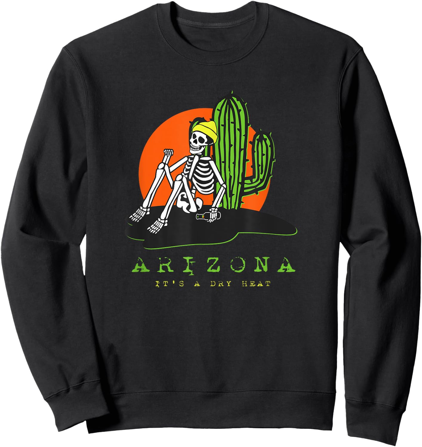 Arizona Skeleton Souvenir Sweatshirt - Sweatshirt | Black