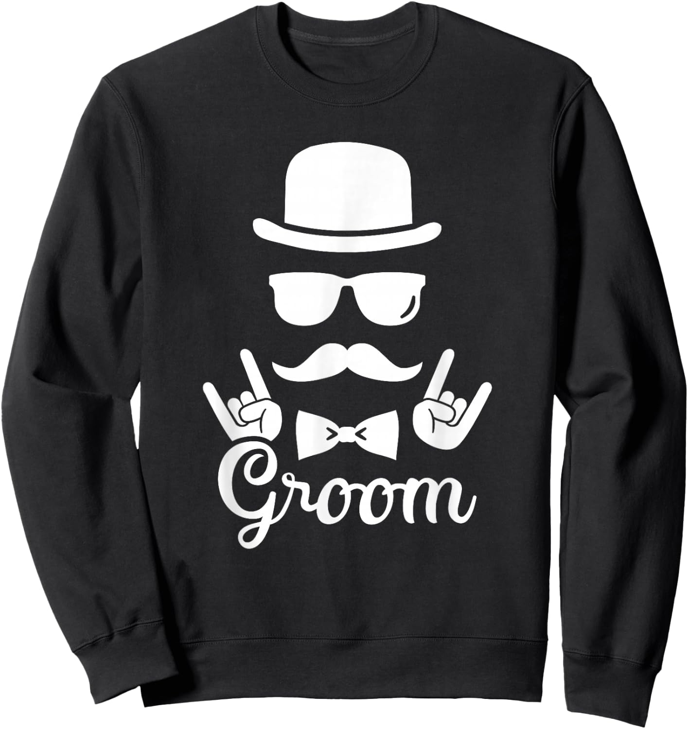 Groom JGA Stag Night Sweatshirt - Sweatshirt | Black