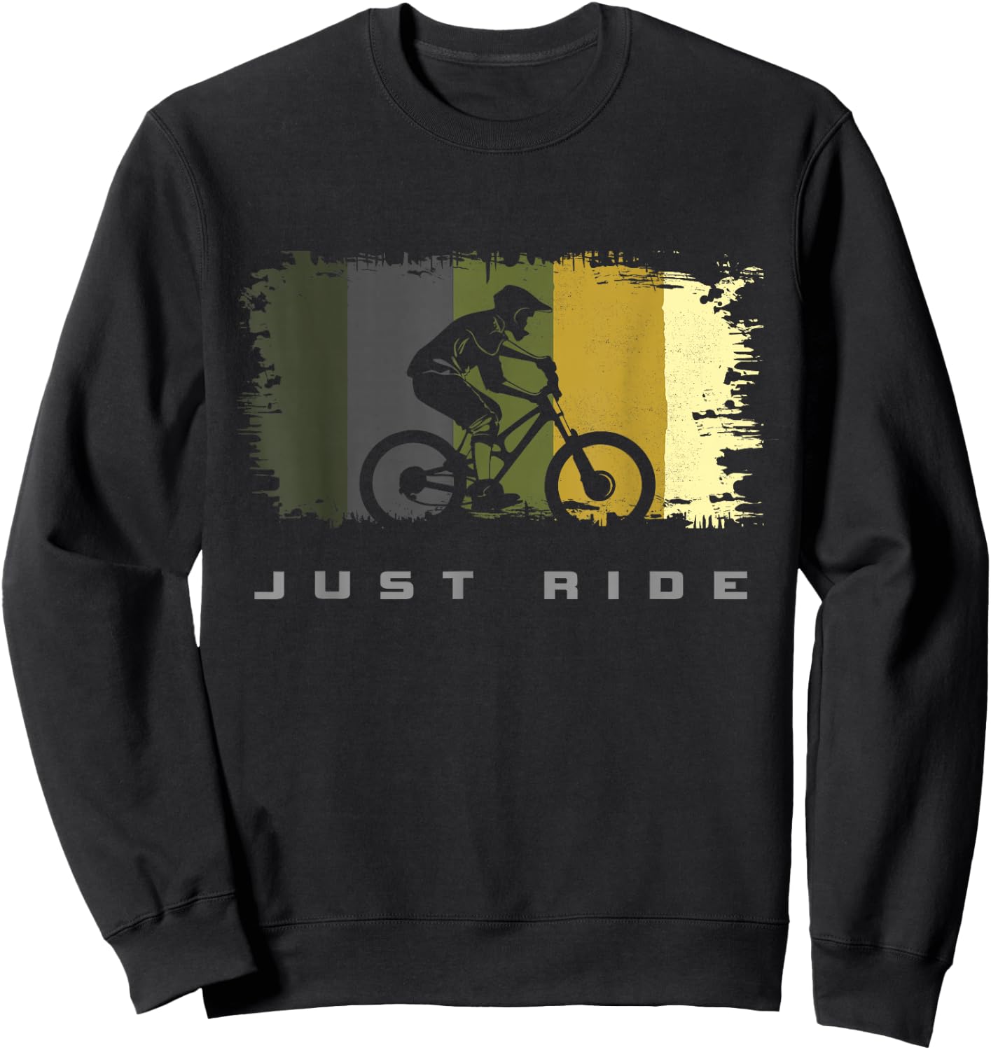 MTB Mountain Bike Sweatshirt - Sweatshirt | Black