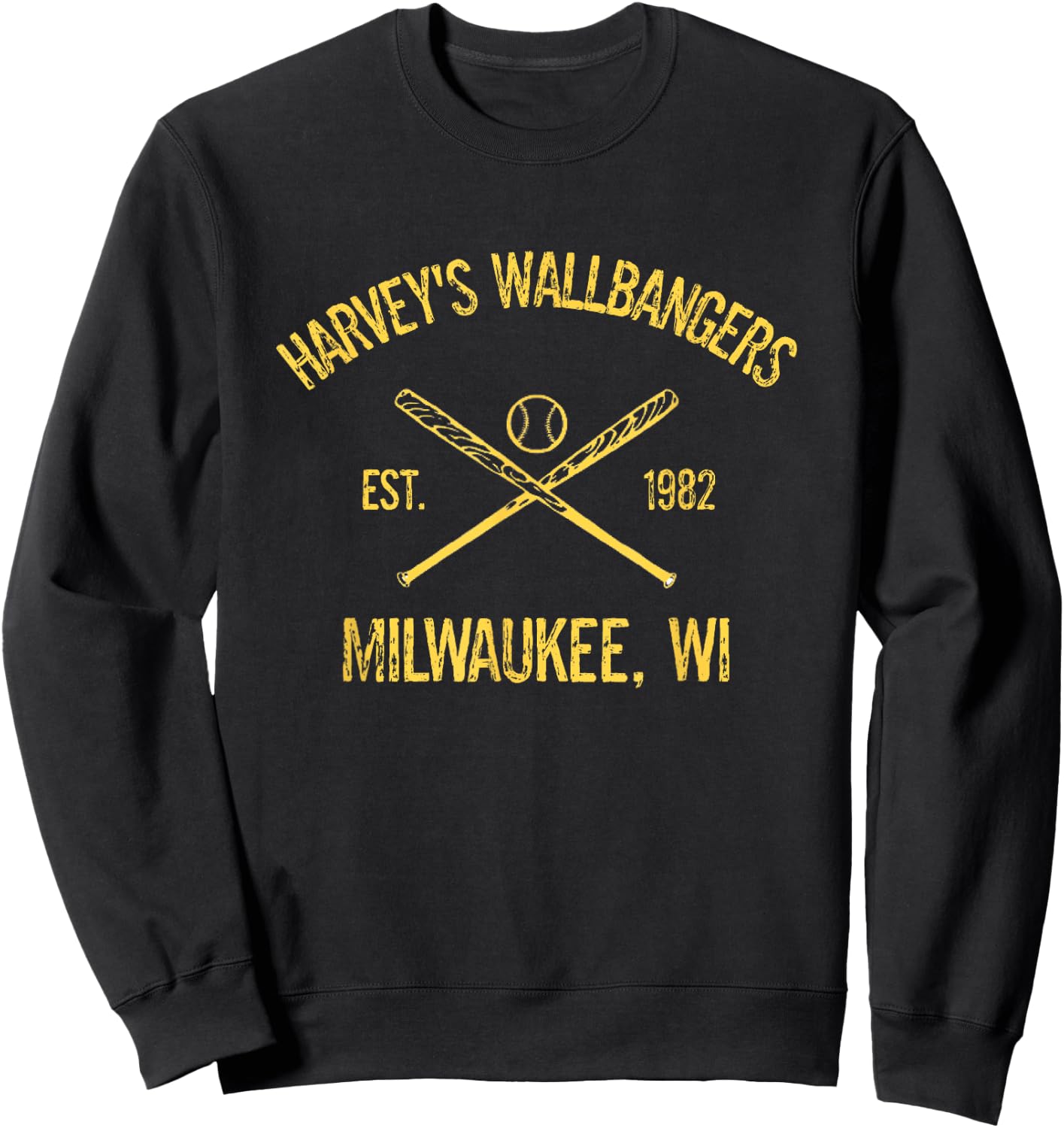 Milwaukee Baseball Harvey’s Wallbangers Sweatshirt - Sweatshirt | Black