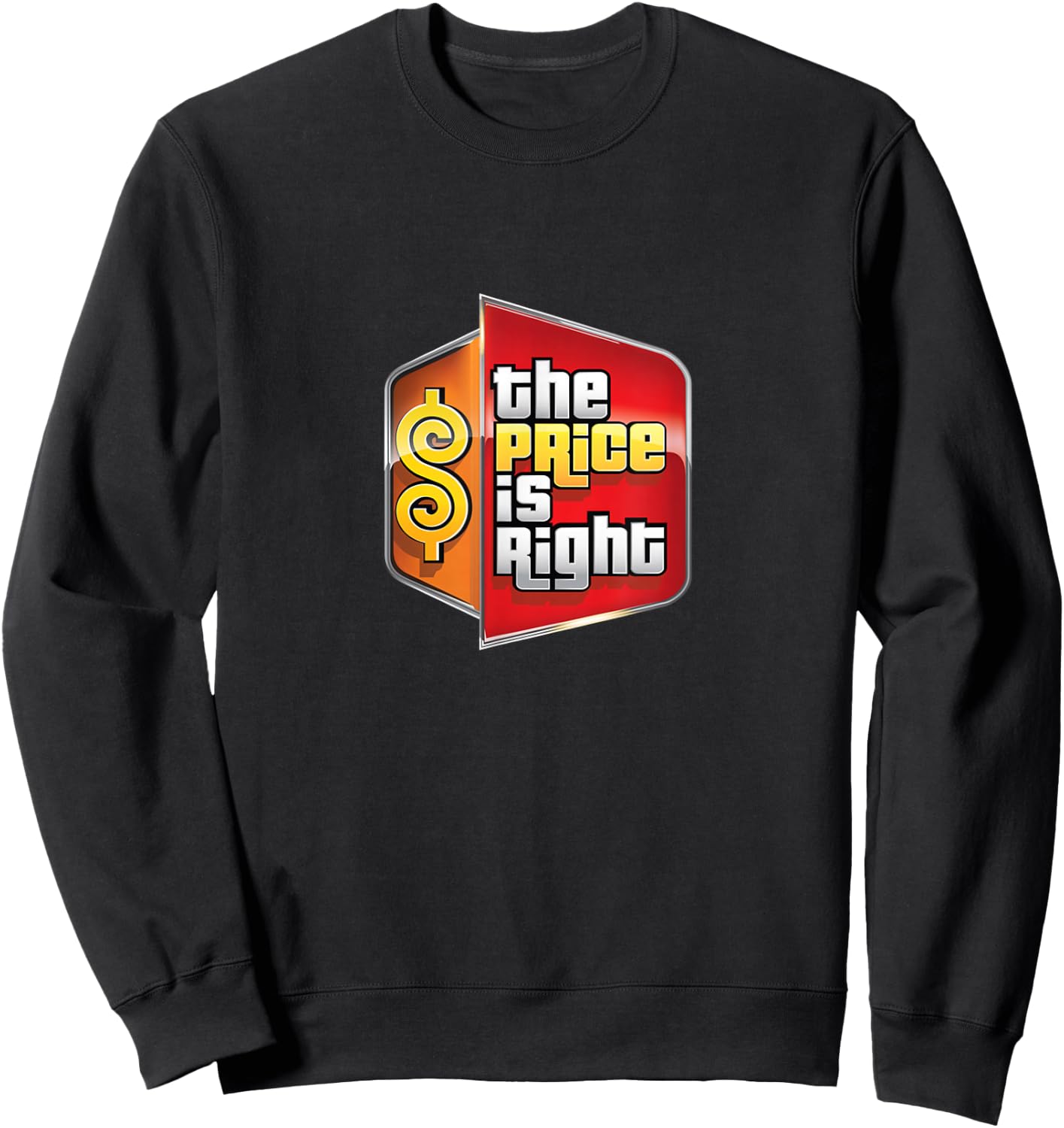 The Price is Right Black Logo - Men's Small Sweatshirt - Sweatshirt | Black