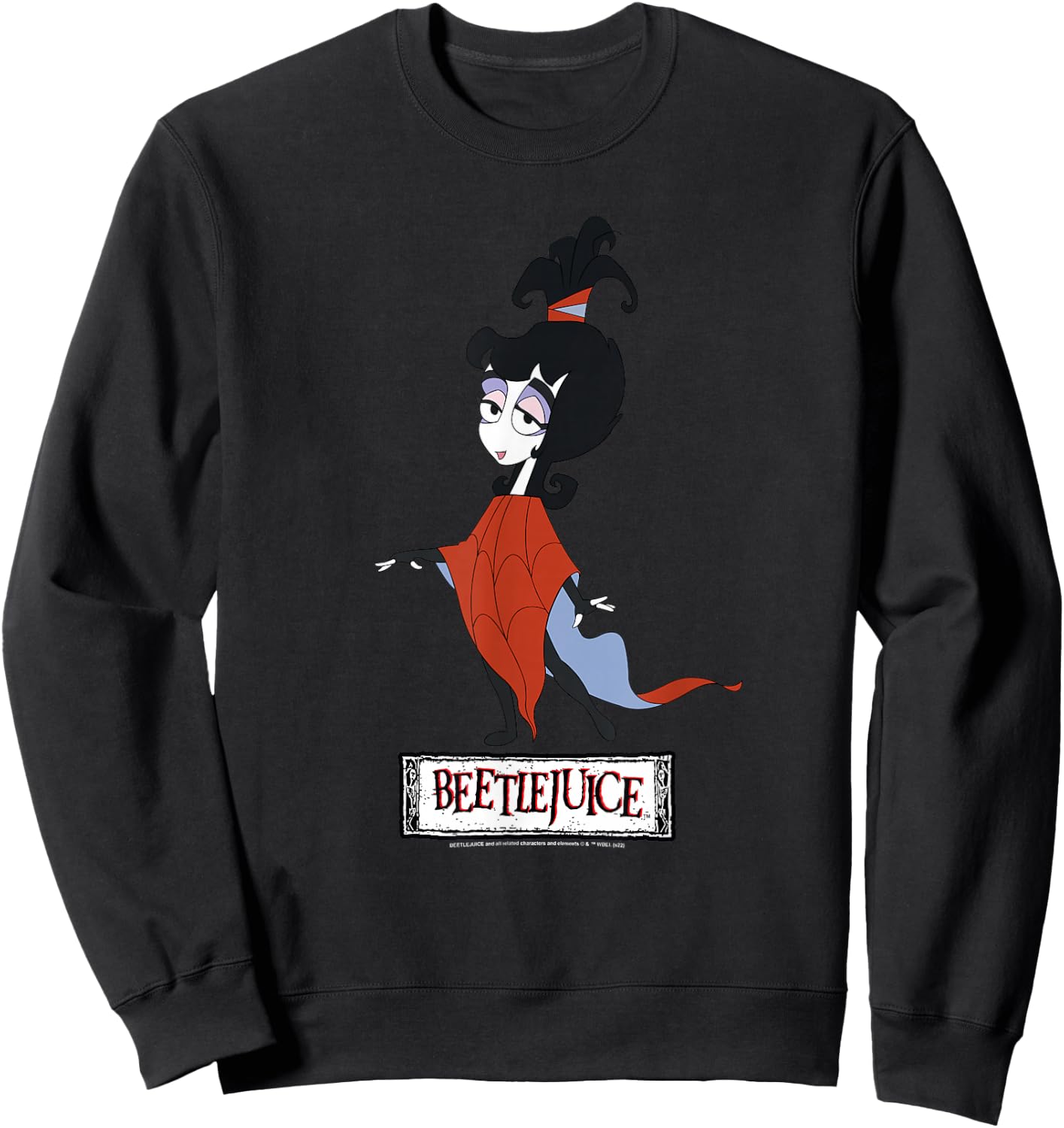 Beetlejuice The Lovely Lydia Sweatshirt - Sweatshirt | Black