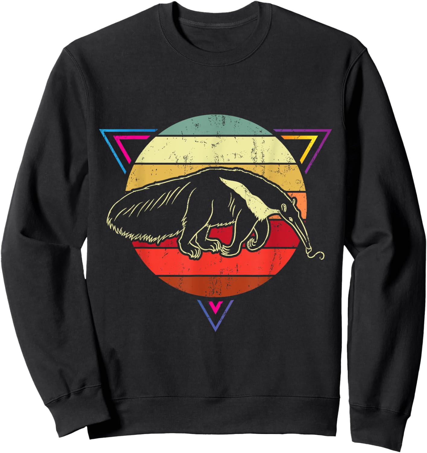 Anteater Vintage Black Adult Sweatshirt - Sweatshirt | Black